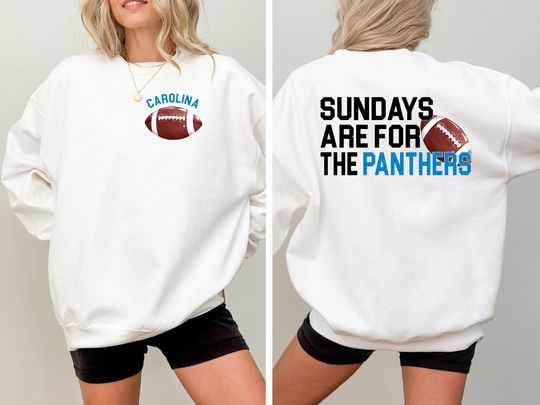 Sundays Are for the Panthers - Carolina Panthers Shirt| Game Day Apparel | Perfect for Panthers Fans | Gift for Football Fan | Fan Gear