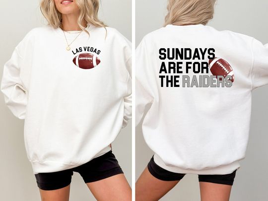 Las Vegas Raiders Football Shirt, Sundays are for the Raiders, football, Football Shirt, Las Vegas Football, Raiders Football