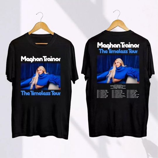 Meghan Trainor - The Timeless Tour 2024 Shirt | Meghan Trainor Shirt | Meghan Trainor Fan Shirt | Meghan Trainor Graphic Shirt