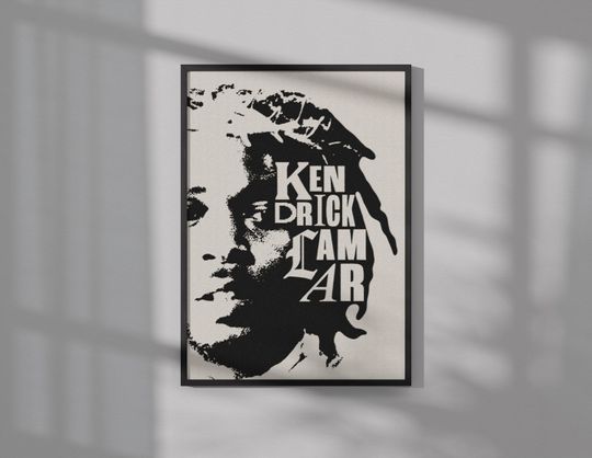 Discover Kendrick Lamar Poster | Music Poster | Wall Art | Wall Decor