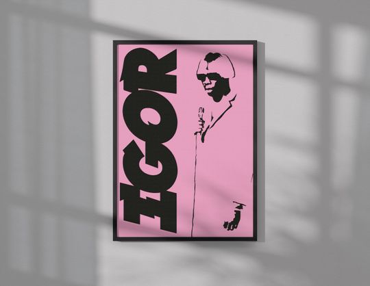Tyler, The Creator Igor Poster | Music Poster | Wall Art | Wall Decor
