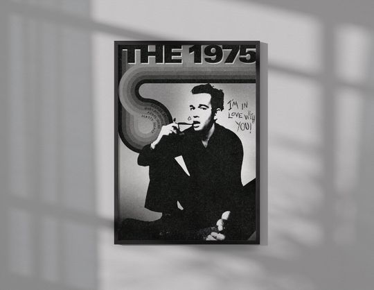 The 1975 Poster | Music Poster | Wall Art | Wall Decor