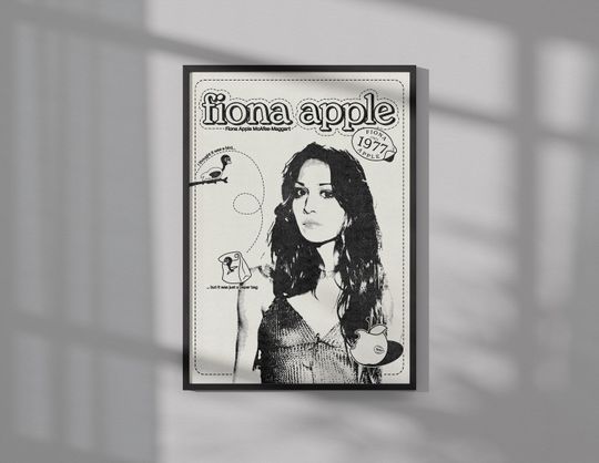 Fiona Apple Poster | Music Poster | Wall Art | Wall Decor