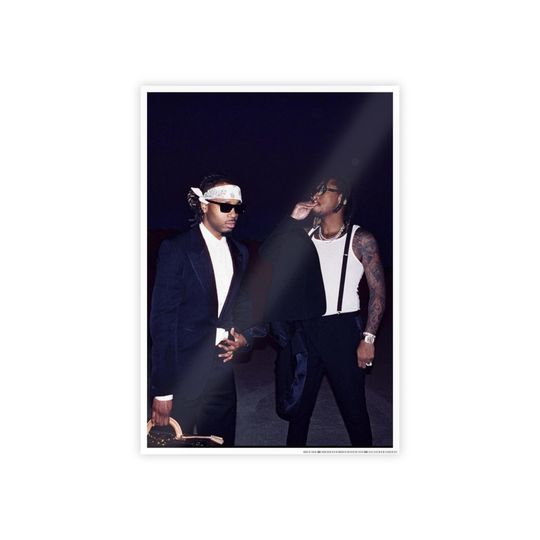 Future & Metro Boomin - We Don't Trust You Album Cover Gloss Poster Wall Art