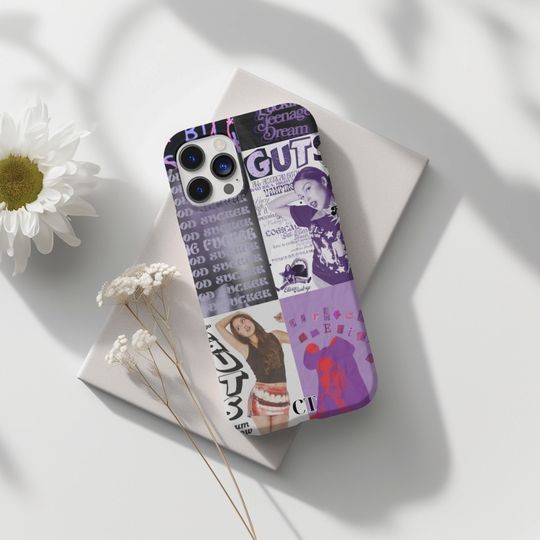 GUTS Tour Olivia Inspired Phone Case, Olivia Rodrigo Phone Case, Olivia Rodrigo GUTS, Vampire, Gift for Olivia Rodrigo Lovers