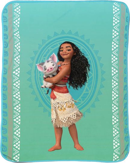 Disney Moana 'The Wave' Plush 46" x 60" Throw