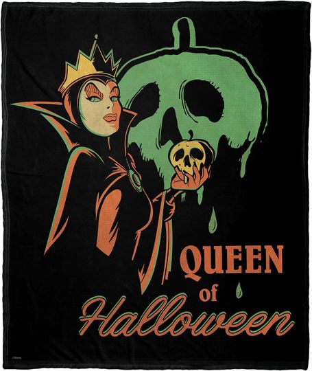 Northwest Villains Silk Touch Throw Blanket, 50" x 60", Queen of Halloween