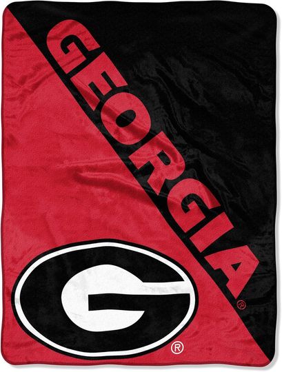 Officially Licensed NCAA "Halftone" Micro Raschel Throw Blanket, 46" x 60", Multi Color
