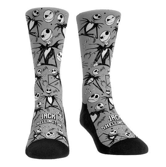 Jack Skellington All-Over Halloween Socks Gift