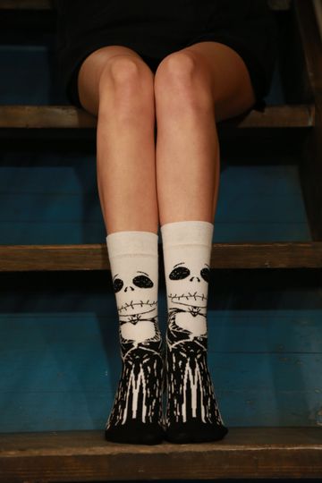 Jack Skellington Socks | Nightmare Before Christmas Gift | Funky Socks | Cool Socks | Stocking Stuffer Ideas | Unisex | Gift for Her