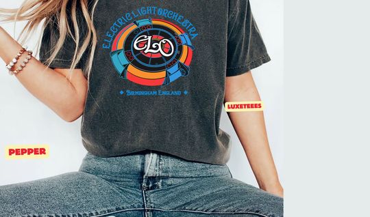 Comfort Colors Electric Light Orchestra T-shirt, ELO Shirt, Elo Tank Top, Elo Tour Shirt, Elo Vintage Shirt, Electric Light