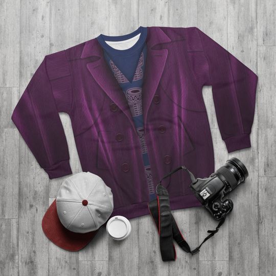 Ben Matthias Long Sleeve Shirt, Haunted Mansion Film Inspired Costume, Halloween Cosplay, Magic Kingdom Apparel, Ghost Tour Guide