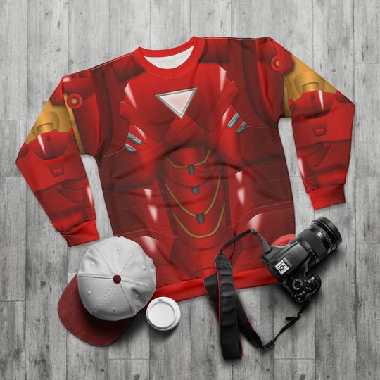 Iron Man VI Armor Long Sleeve Shirt, Iron Man Mark 6 Costume, Marvel Inspired Cosplay, Disney Avengers Campus, Characters Inspired Outfits
