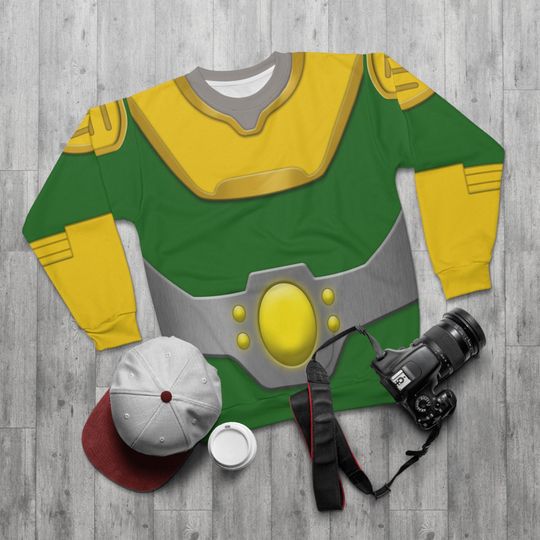 Doc Ock Long Sleeve Shirt, Spidey and His Amazing Friends Costume, Animated Series Outfits, Supervillain Cosplay, Cartoons Apparel