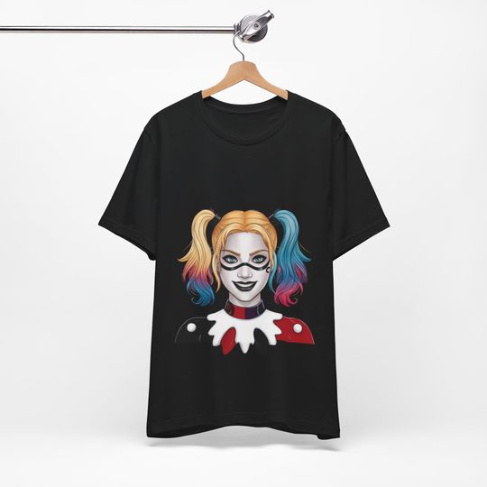 Harley Quinn Unisex Shirt,oker Half, Harley Quinn T-shirt,Harley Quinn Shirt,Joker and Harley Quinn, Couples Shirt ,Valentine's Day Gift.