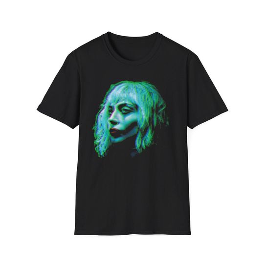 Ld ga joker harley quinn Unisex Softstyle T-Shirt, halloween tee, joker movie, movie tee