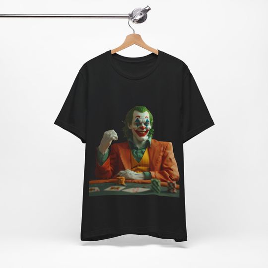 Joker's jest Shirt,Why so serious, Joker Tee,Why so serious, Joker Tee,Joker Joaquin Phoenix Art T-Shirt,birthday gift Joker gift.