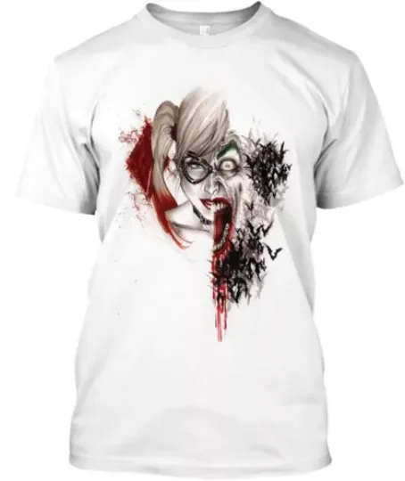 Unisex 3d Harley Quin Joker T-Shirt