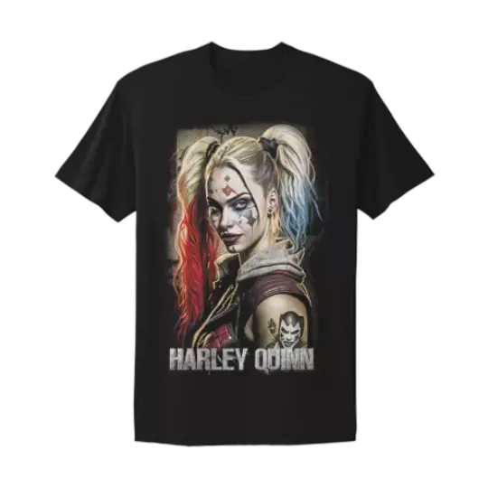 Harley Quinn Shirt Suicide Squad Joker Birds of Prey T-Shirt