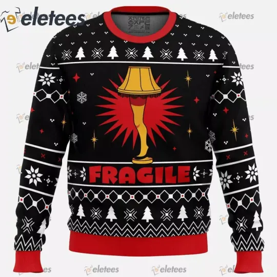 Fragile A Christmas Story Ugly Christmas Sweater OEW0E3QR