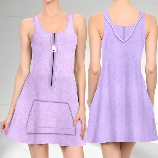 Embarrassment Skater Dress, Inside Out Skater Dress, Embarrassment Character Inside Out Dress, Embarrassment Dress Gift, Gift For Mom