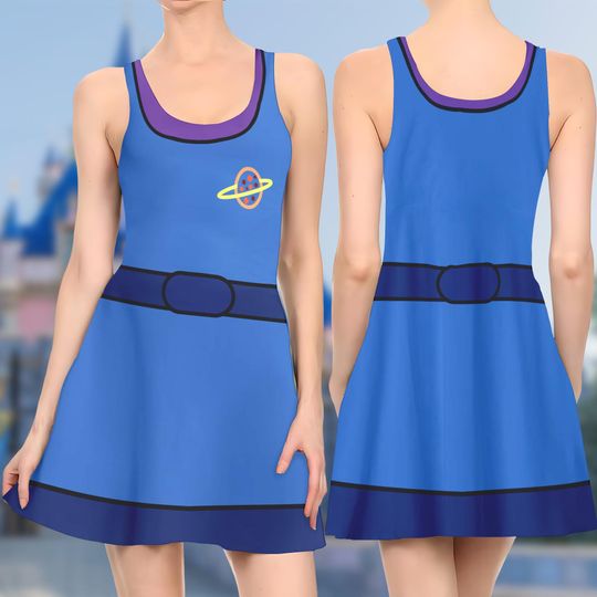 The Claw Song 3D Costume Cosplay Skater Dress , Toy Story Dress, The Claw Toy Story Mom Daughter Dress, Toy Story Song Dress Gift