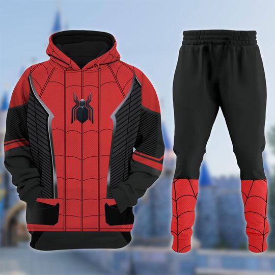 Spider 3D Hoodie Halloween Fashion, Halloween Costume For Family Group T Shirt, Casual Autumn Winter Hoodies Gift