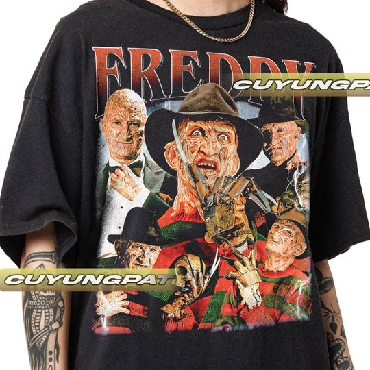Freddy Krueger Vintage T-Shirt, Gift For Woman and Man Unisex T-Shirt