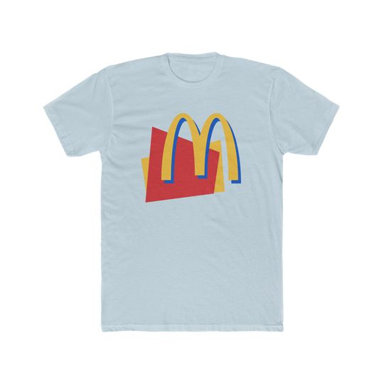 Vintage Retro McDonalds Early 2000s Logo - unisex Cotton Crew Tee