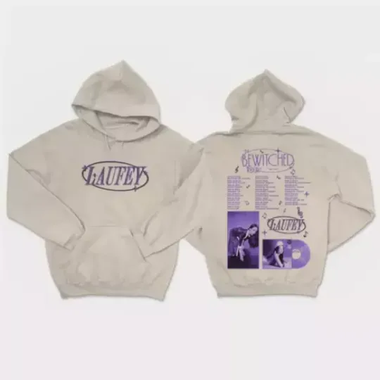 Laufey The Bewitched Tour 2024 Hoodie Gift Fans Music All Size