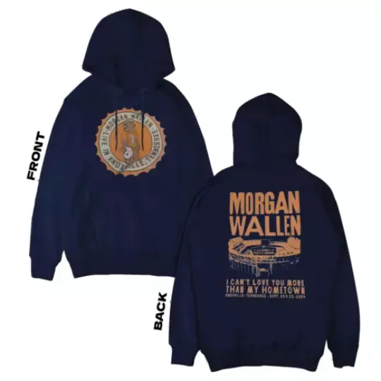Wallen Western Live In Knoxville Hoodie September Tour 2024 Gift For Fans
