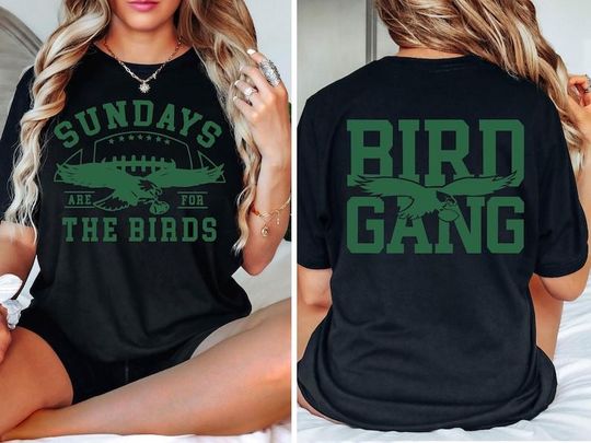Sundays Are For The Birds Shirt, Bird Gang Shirt, Philadelphia Eagles Shirt, Philadelphia Football Shirt, Philly Fan Shirt, Game Day Shirt