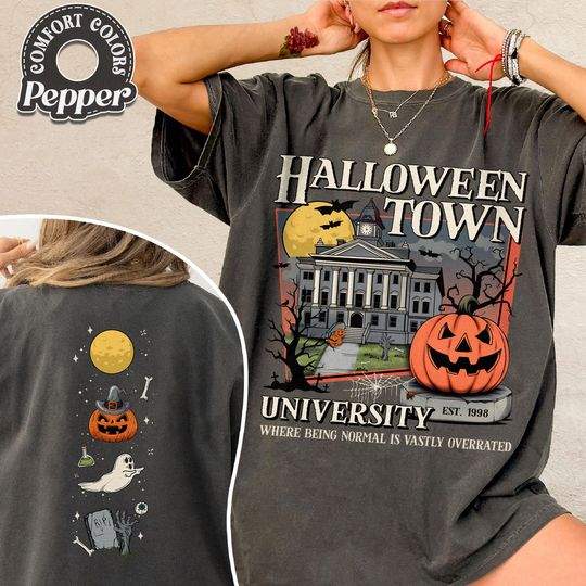 Halloweentown 1998 Comfort Colors Shirt, Halloweentown Shirt, Halloweentown University Shirt, Fall Shirt, Autumn Shirt, Halloween Shirt