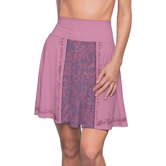 Rapunzel Pink Skirt, Tangled Costume, Tangled Skirt, Adult Rapunzel Costume, Disney Skirts Women, Disney Running Skirt, Disney Skater Skirt