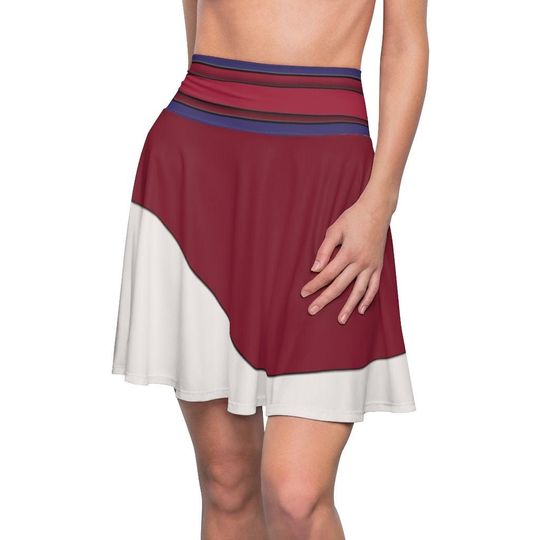 Mulan Skirt, Mulan Costume, Mulan Cosplay, Disney Skirt for Women, Disney Princess Skirt, Disney Costume, Disney Cosplay, Run Disney Costume