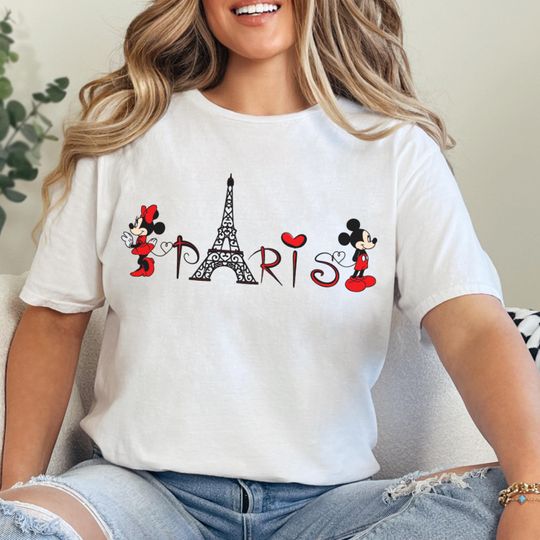 Disneyland Paris 2024 Inspired Shirt, Minnie Mickey Mouse