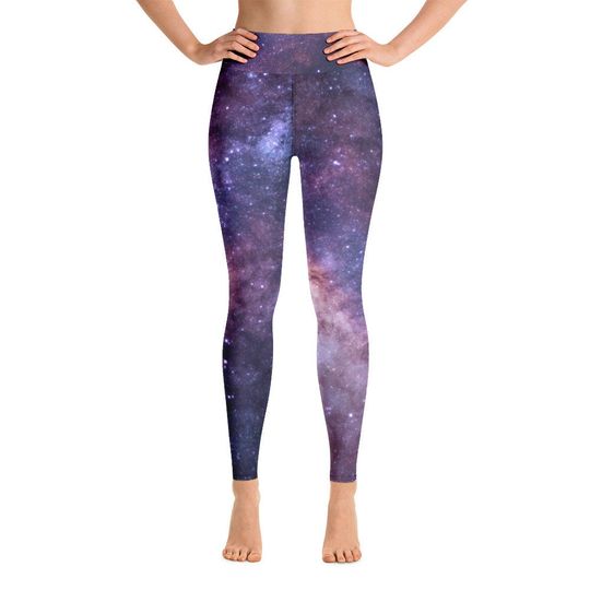 Celestial Leggings - Milky Way Leggings - Galaxy Yoga Pants - Star Leggings - Star Yoga Pants - Astronomy Leggings - Space Leggings