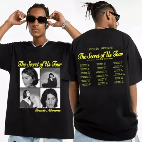 Gracie Abrams - The Secret of Us 2024 Tour t-Shirt