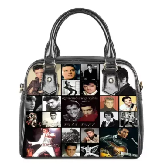 Gift for Fans, Elvis Presley King of Rock and Roll Women's Shoulder Bag