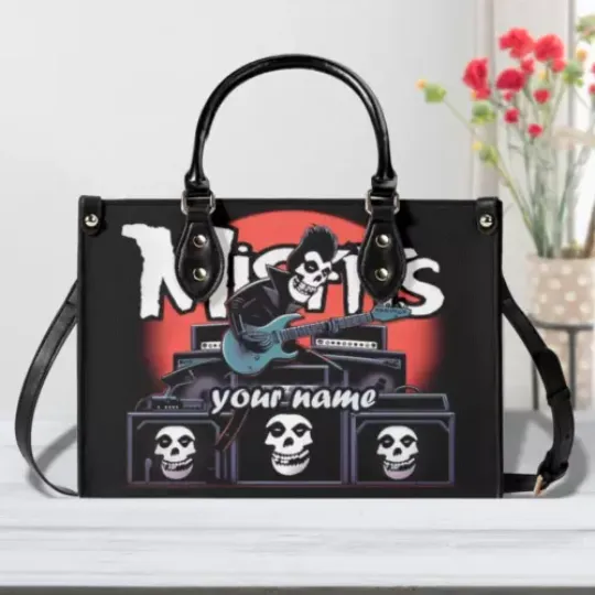 Discover Personalized Music Handbag, Mitfits Handbag, Gift for her. Gift for Friend.