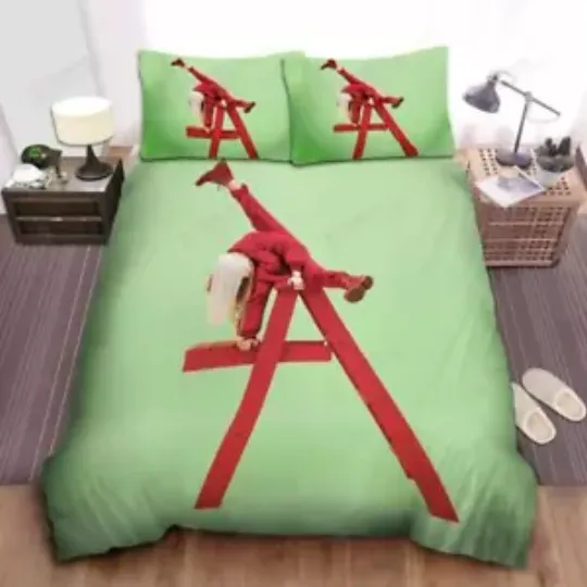 Billie Eilish Don’t Smile At Me Album Cover Bedding Set | Music Lover Bedding | Music Tour Merch | Gift For Fan