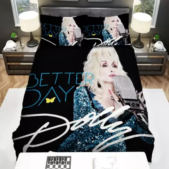 Dolly Parton Better Day Bedding