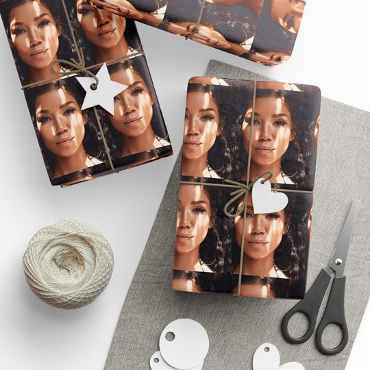 Jhene Aiko Wrapping Paper, Jhene Aiko Gift Wrap, Jhene Aiko Birthday Gift Paper, Jhene Aiko Christmas Gift Paper, Jhene Aiko Wrapping Paper