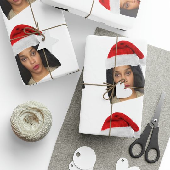 Joseline Hernandez Mug Shot Wrapping Paper, Joseline Hernandez Gift Wrap, Joseline Hernandez Birthday Gift Paper, Joseline Hernandez Zeus
