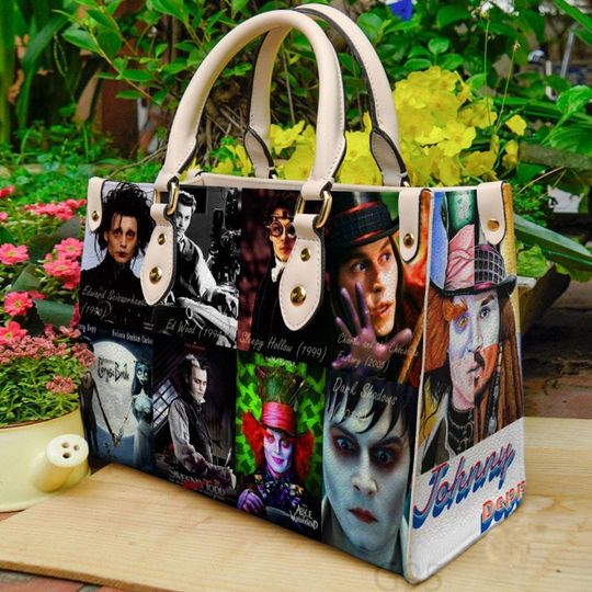 Johnny depp Leather Bag Handbag,Johnny depp Lover's Handbag,Johnny depp Women Bag,Shopping Bag
