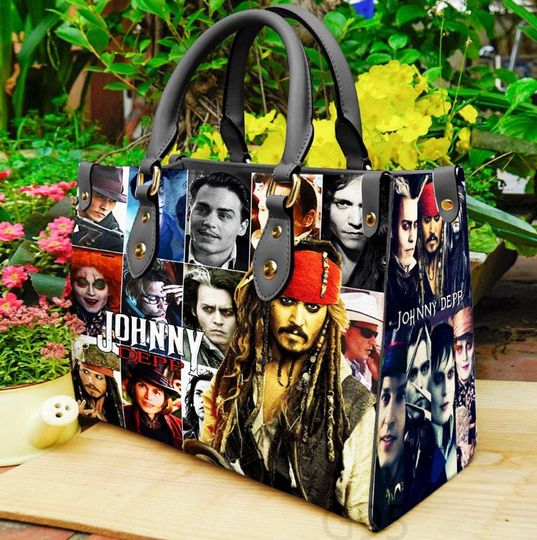 Johnny depp Leather Bag Handbag,Johnny depp Women Bag,Johnny depp Lover's Handbag,Shopping Bag