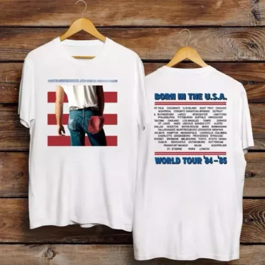 Bruce Springsteen Born in the USA World Tour 2024 T-shirt