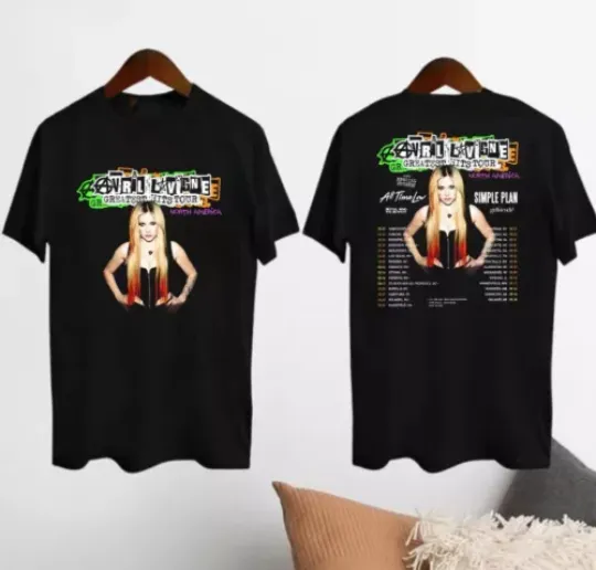 Avril Lavigne 2024 Tour Shirt