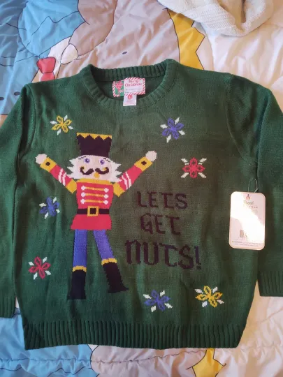 Ugly Christmas sweater Nutcracker Christmas sweater size large unisex