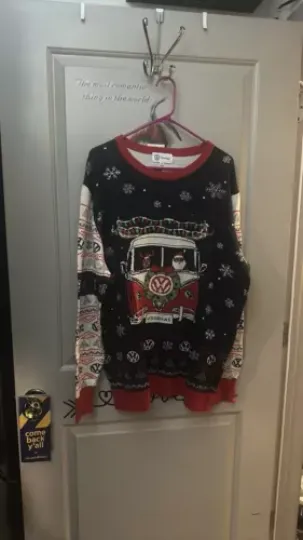 Driver Gear Men 2XL ugly Christmas sweater Volkswagen  NWT